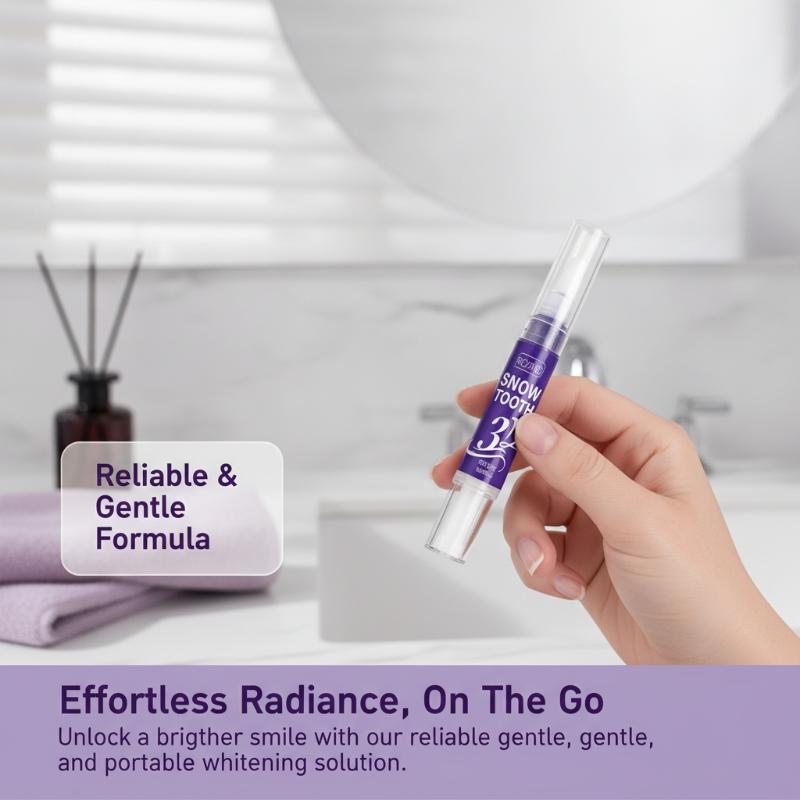 Whitening Pen Bleach - Caneta Portátil para Clareamento Dental, Remove
