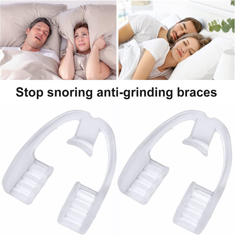 Teeth Whitening Mouth Guard - Protetor Bucal de Silicone Anti-Rangido de