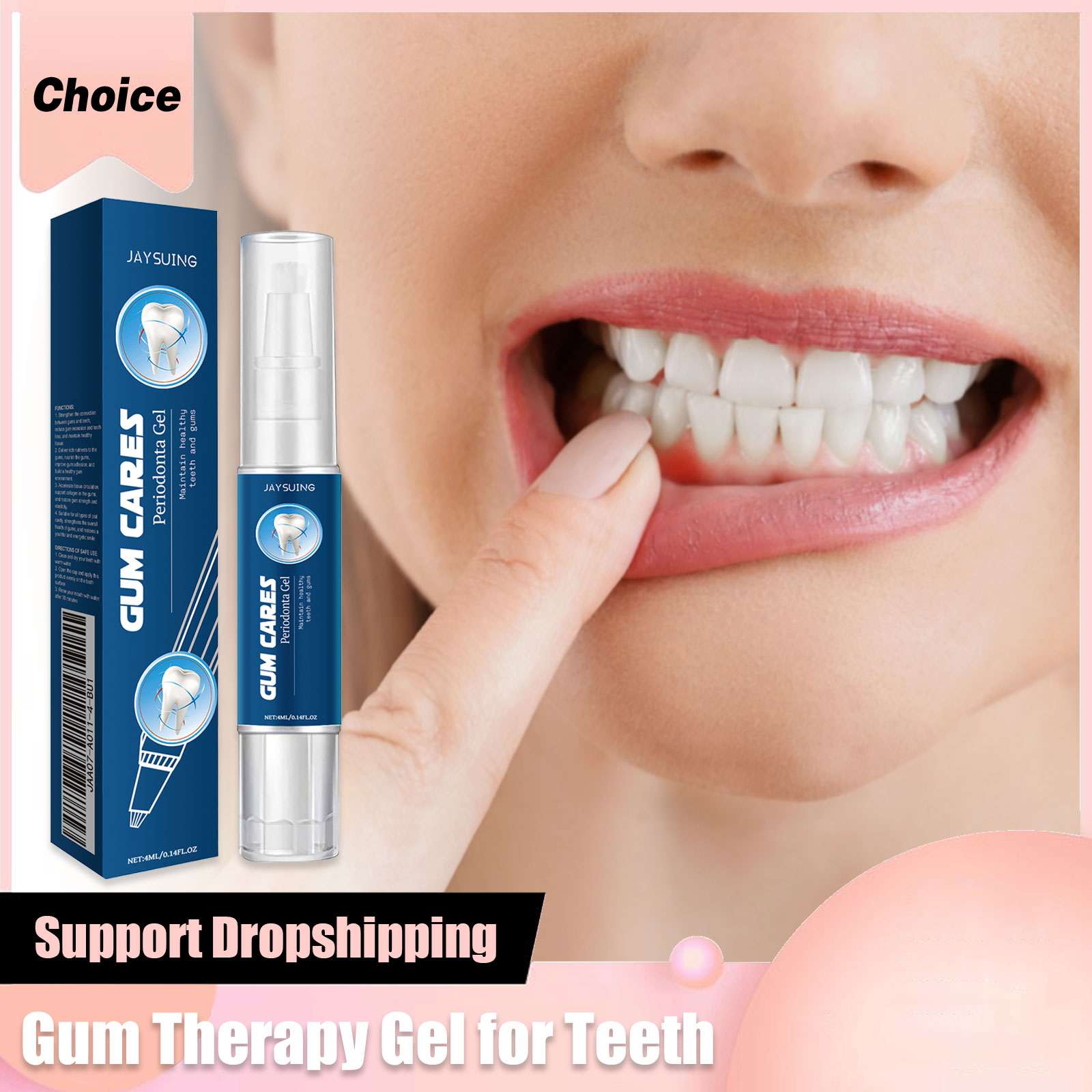 Whitening Pen Bleach - Terapia de goma gel dentes branqueamento