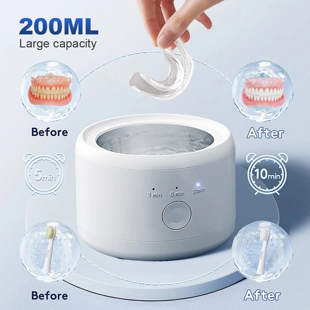 Teeth Whitening Device - Máquina de Limpeza de Aparelhos Dentários