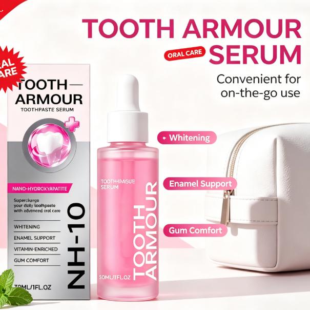 Enamel Repair Serum - Sérum Protetor Dental Nano-Hidroxiapatita Essência Clareadora