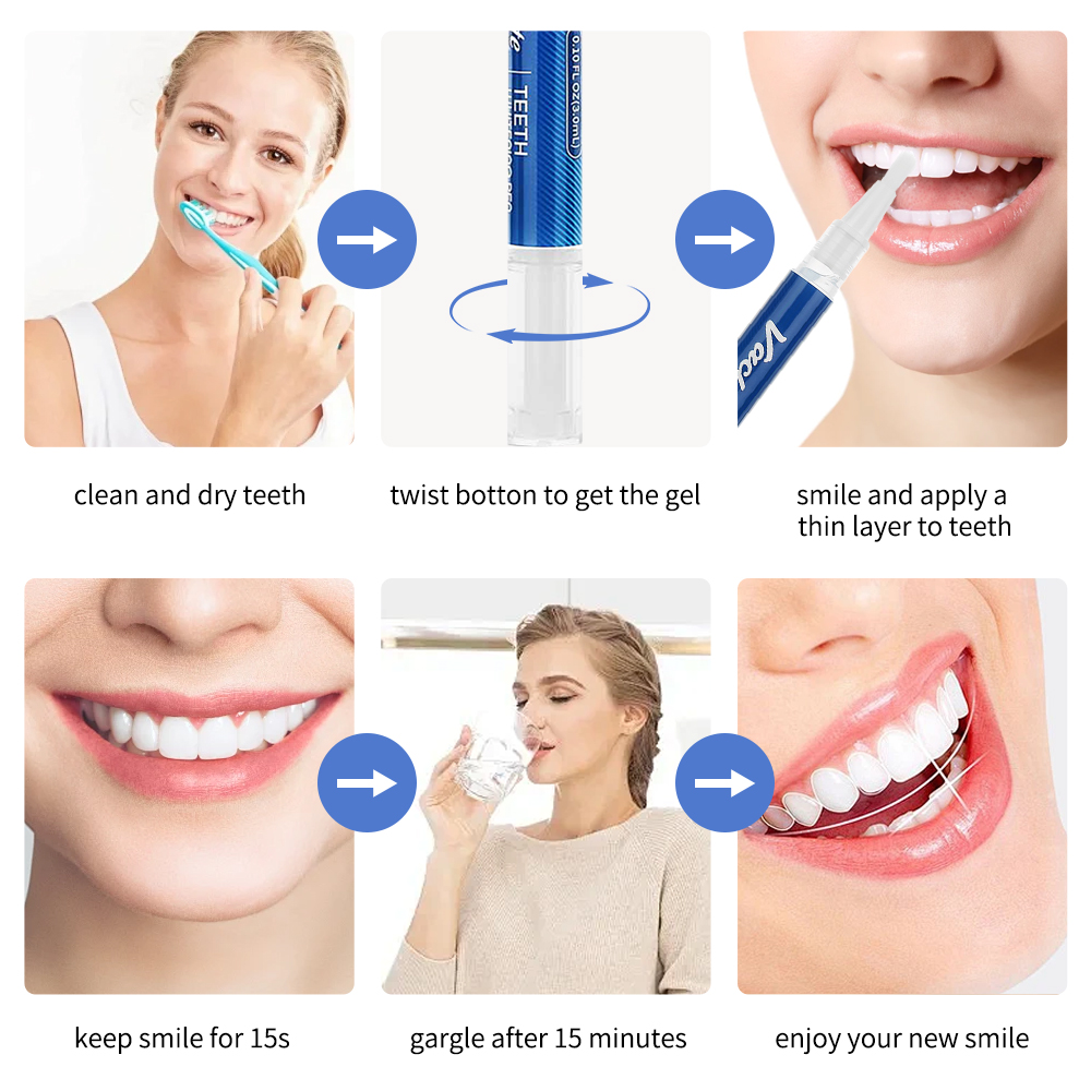Vaclav Teeth Whitening Pen, De - Whitening Pen Bleach avaliação e preço