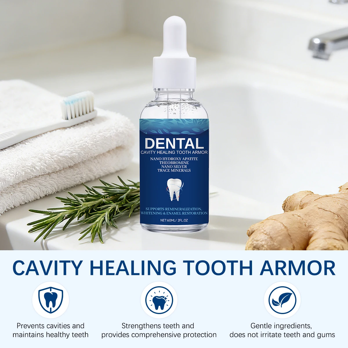 Sérum Clareador Dental 60ml, L - Enamel Repair Serum avaliação e preço