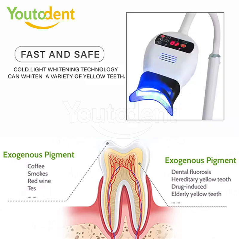 Profissional dental 3 cores lâ - Teeth Whitening Light avaliação e preço
