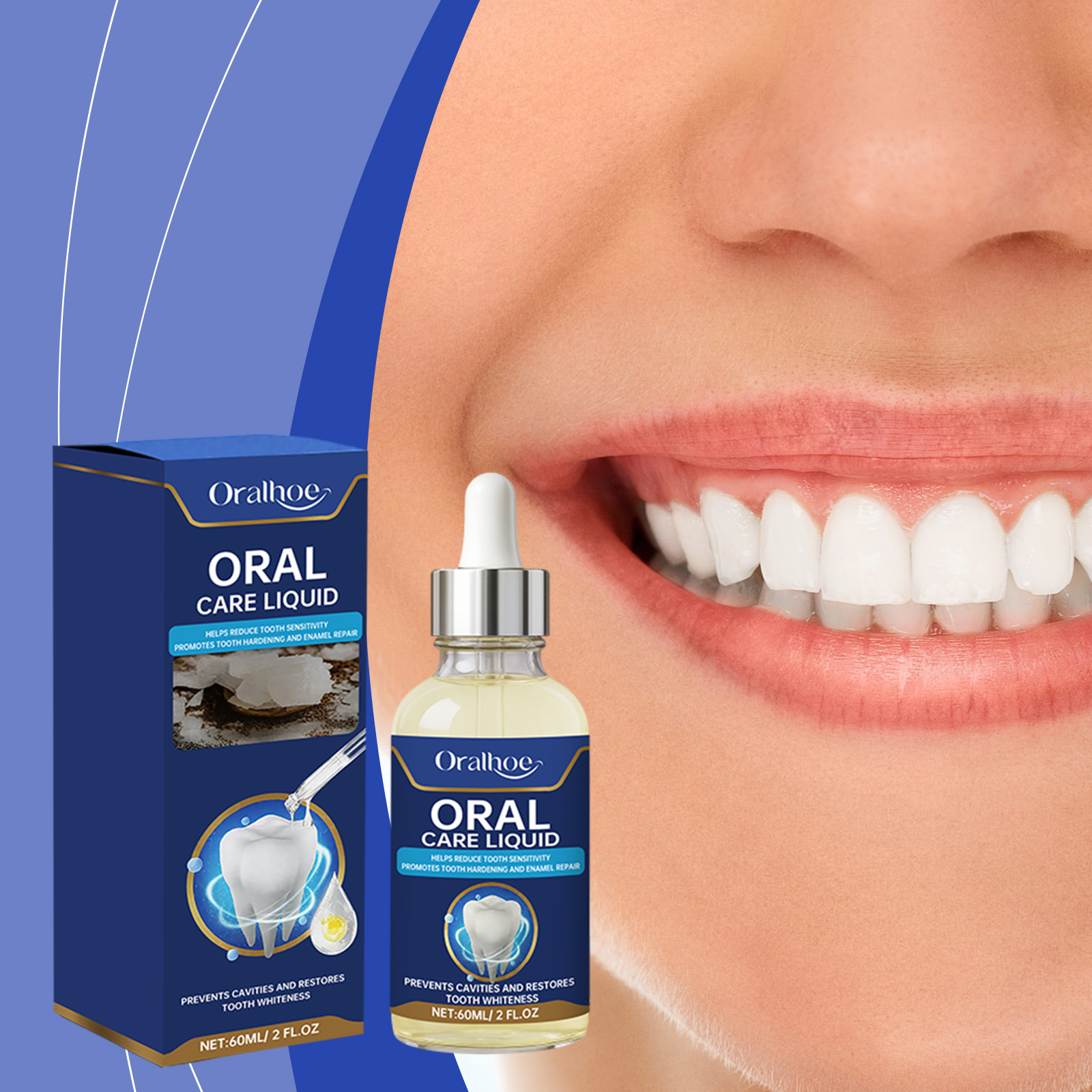 Essência de clareamento dental - Enamel Repair Serum avaliação e preço