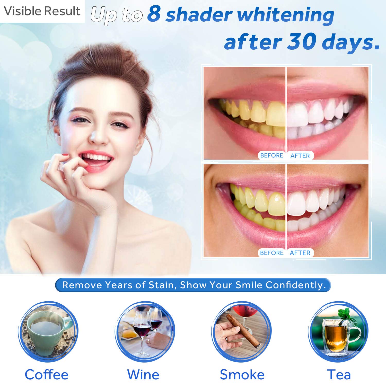 Seringa de recarga de gel para - Teeth Whitening Gel For Trays avaliação e preço