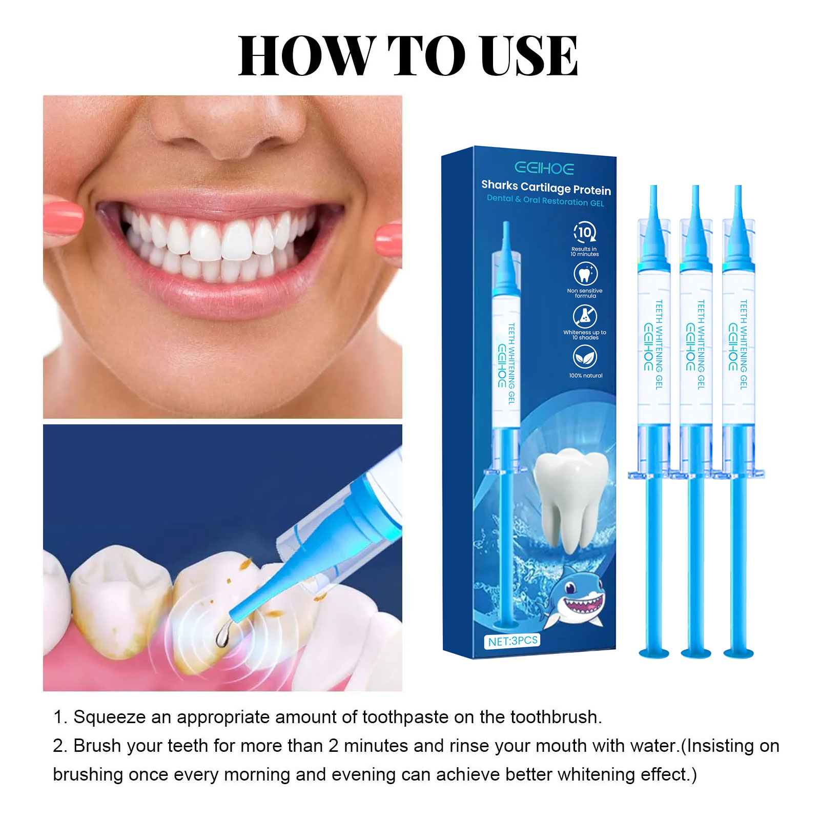 Dentes branqueamento Gel para  - Whitening Pen Bleach avaliação e preço