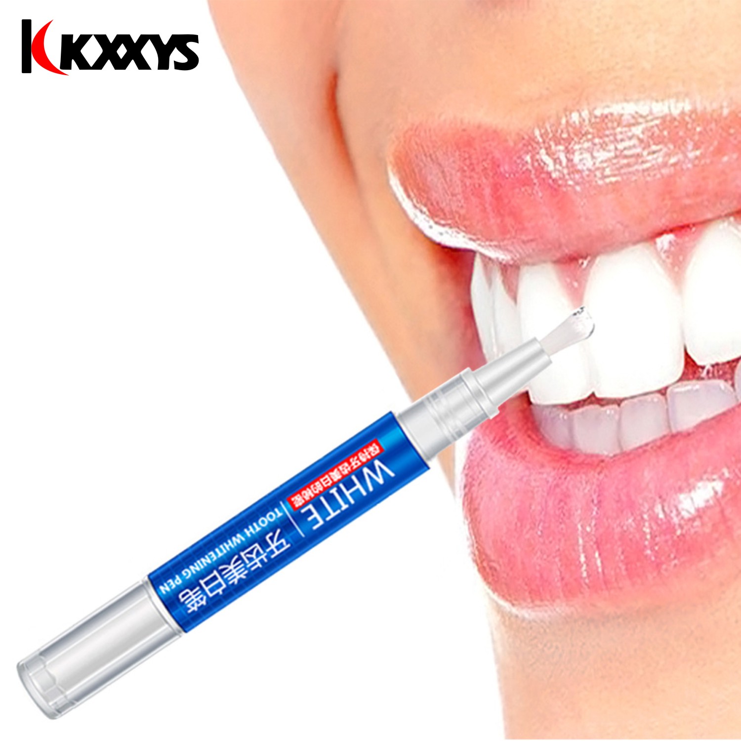 2 pçs * 3ml popular dentes bra - Whitening Pen Bleach avaliação e preço