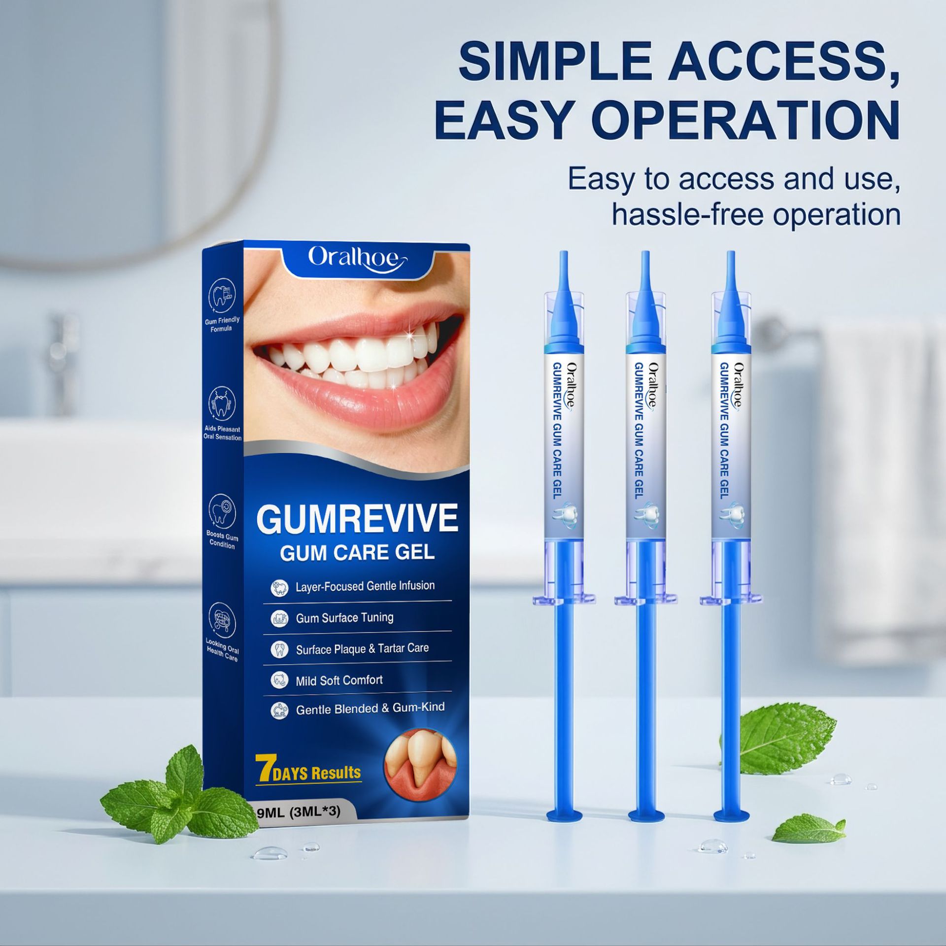 Gel para Cuidado Oral 3 Peças, - Teeth Whitening Vape avaliação e preço