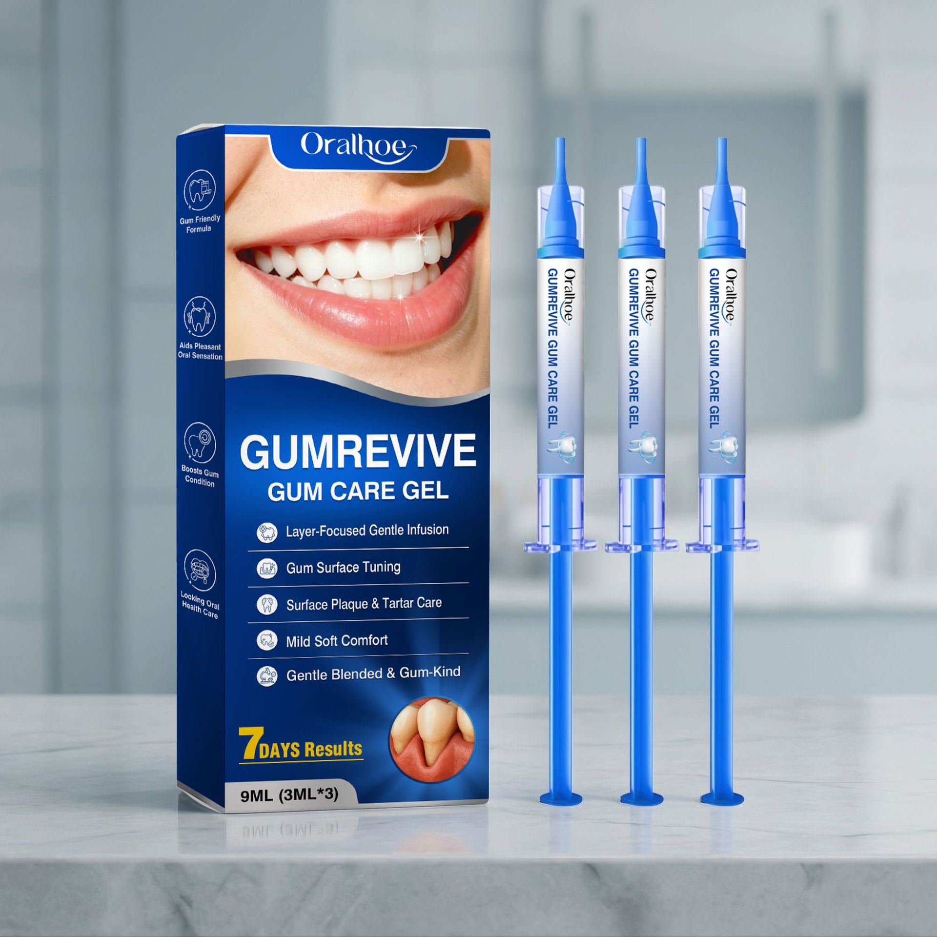 Gel para Cuidado Oral 3 Peças, - Teeth Whitening Vape avaliação e preço