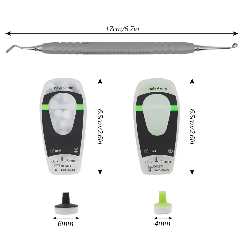 Kit composto dental com almofa - Teeth Whitening Vape avaliação e preço