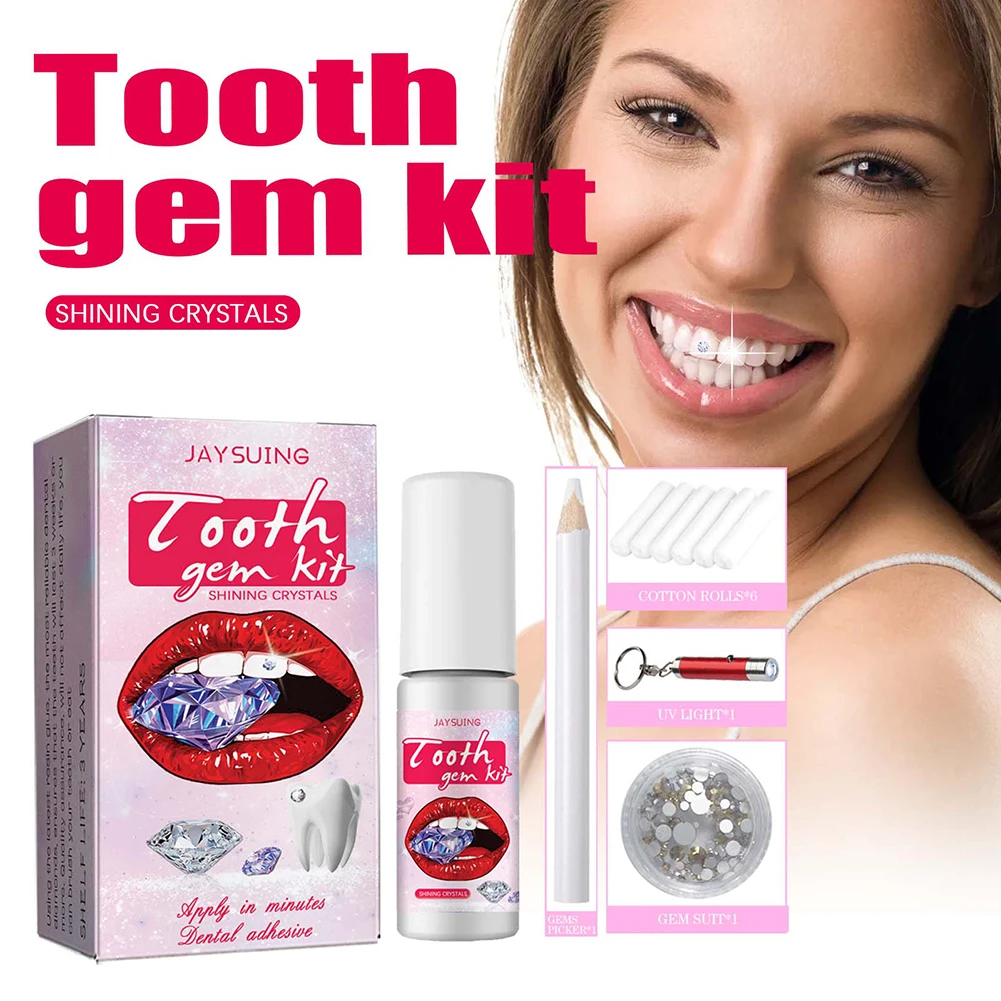Dente Gems Kit com Cura Cola L - Teeth Whitening Vape avaliação e preço